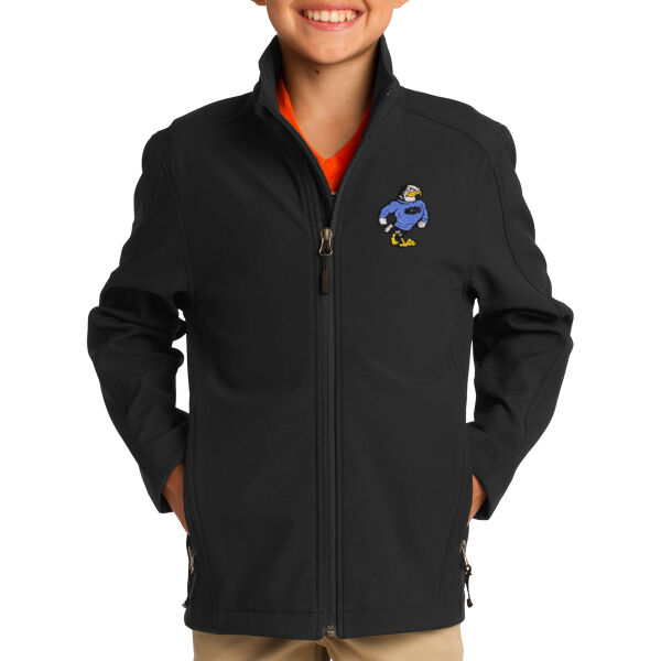 Port Authority - Youth Core Soft Shell Jacket - Embroidered Logo Thumbnail