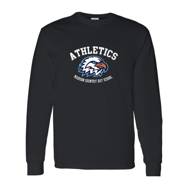 Gildan - Men's Heavy Cotton Long Sleeve - Printed Logo Thumbnail