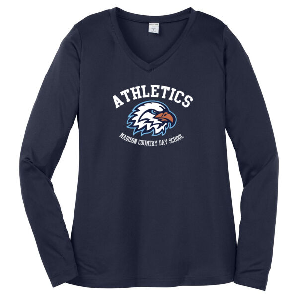 Sport-Tek - Women's PosiCharge Long Sleeve - Printed Logo Thumbnail