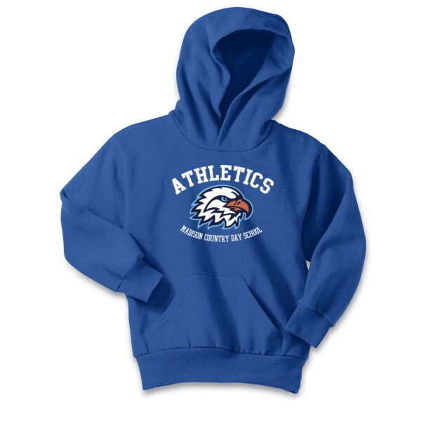 Port & Co - Youth Fleece Hooded Sweatshirt - Printed Logo Thumbnail