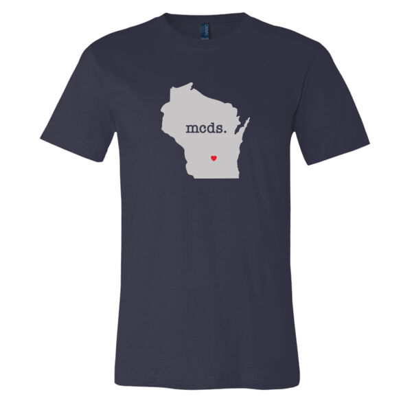 Bella + Canvas - Unisex Short Sleeve Jersey Tee - Screen Printed Logo Thumbnail