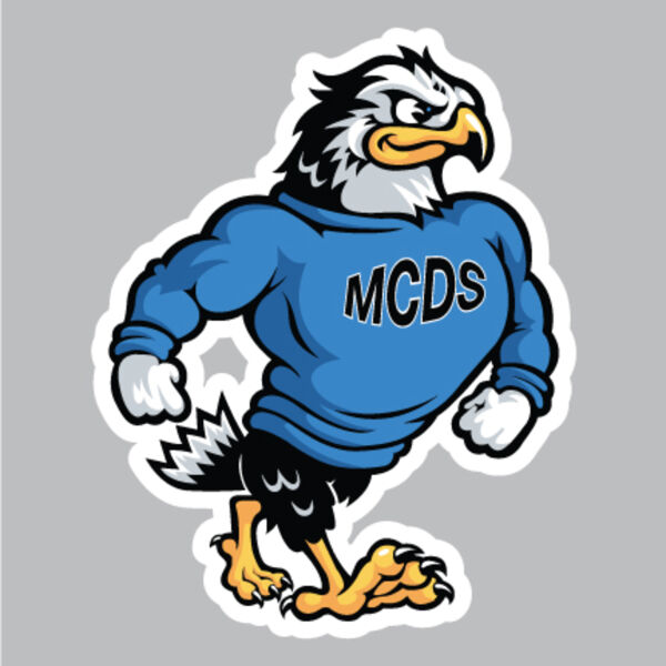 Madison Country Day School - Decals (Matte Sticker, Window Cling, and Perforated Decal) Thumbnail