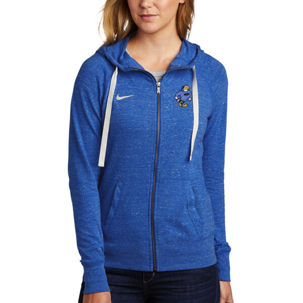 Nike - Ladies Gym Vintage Full-Zip Hoodie - Embroidered Logo Thumbnail