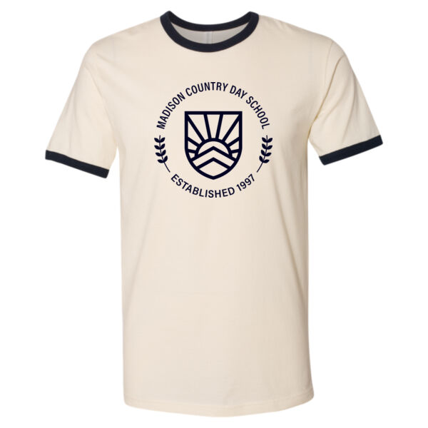 Next Level - Unisex Fine Jersey Ringer - Printed Logo Thumbnail