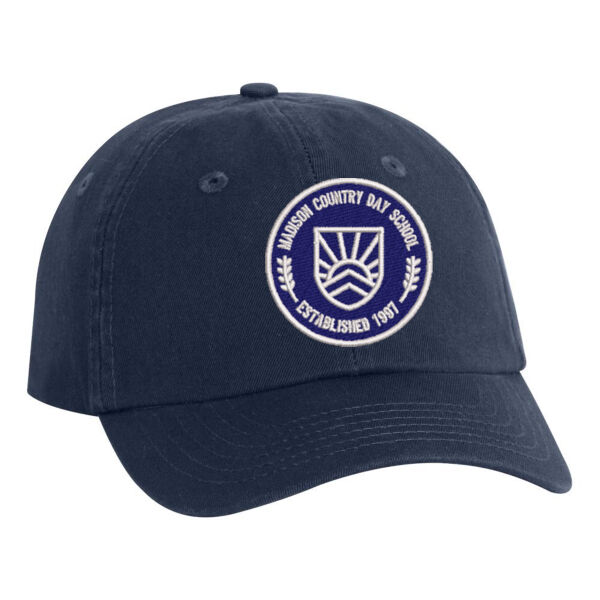 Valucap - Small Fit Bio-Washed Dad's Cap - Embroidered Logo Thumbnail