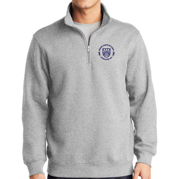 Sport-Tek® 1/4-Zip Sweatshirt - Embroidered Logo Thumbnail