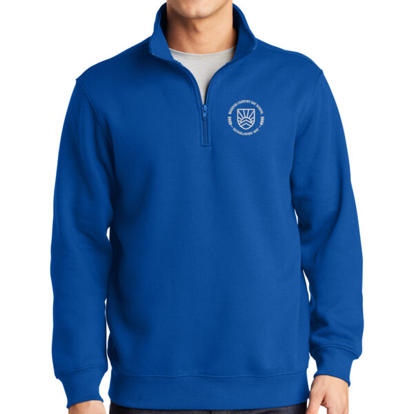 Sport-Tek® 1/4-Zip Sweatshirt - Embroidered Logo Thumbnail