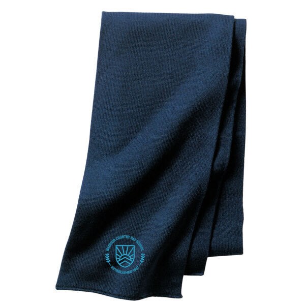 Port & Company® - Knitted Scarf - Embroidered Logo Thumbnail