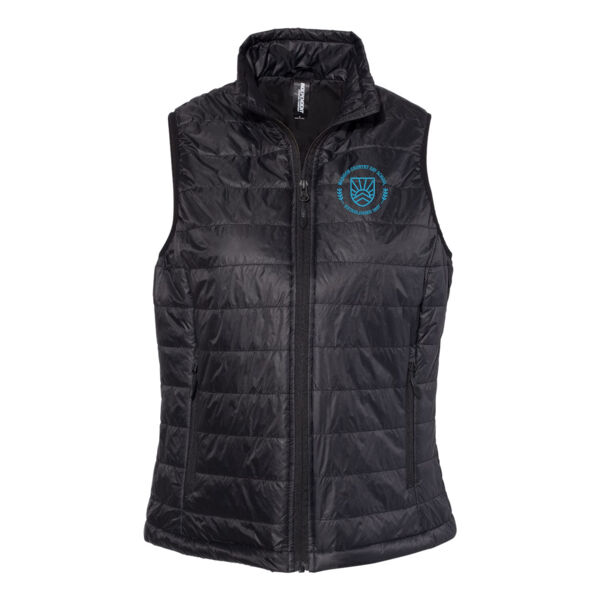 Independent Trading Co. - Women's Puffer Vest - Embroidered Logo Thumbnail