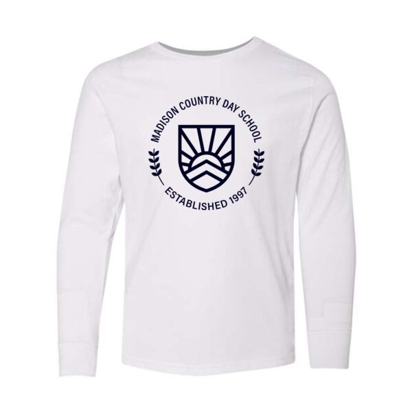 LAT - Youth Fine Jersey Long Sleeve Tee - Printed Logo Thumbnail