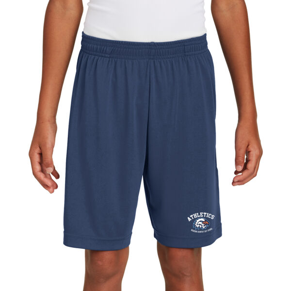 Sport-Tek Youth PosiCharge Competitor Pocketed Short - Printed Logo Thumbnail