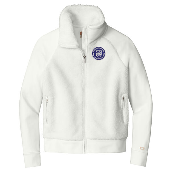 OGIO Ladies Luuma Sherpa Full-Zip - Embroidered Logo Thumbnail