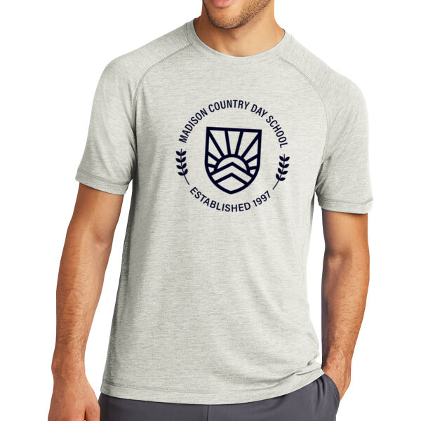 Sport-Tek PosiCharge Tri-Blend Wicking Raglan Tee - Printed Logo Thumbnail