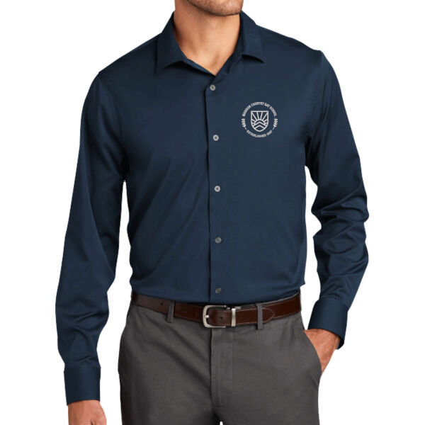 Port Authority City Stretch Shirt - Embroidered Logo Thumbnail