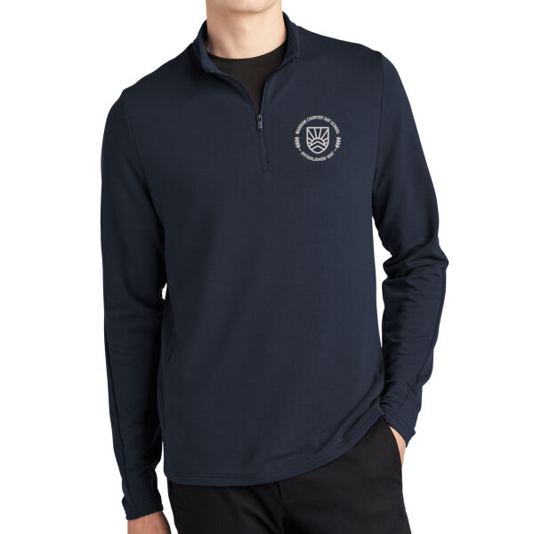Mercer+Mettle Stretch 1/4-Zip Pullover - Embroidered Logo Thumbnail