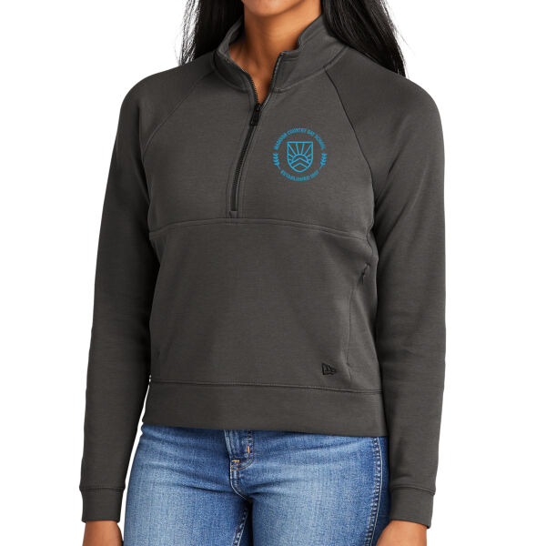 New Era Ladies STS 1/2-Zip - Embroidered Logo Thumbnail