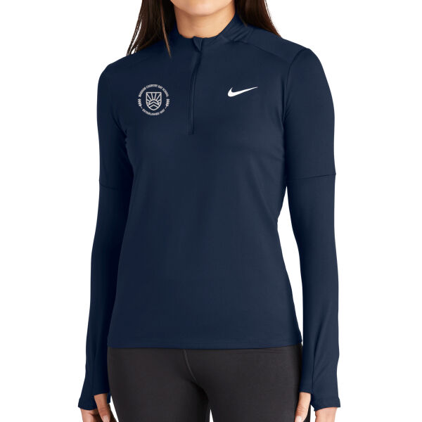 Nike Ladies Dri-FIT Element 1/2-Zip Top - Embroidered Logo Thumbnail
