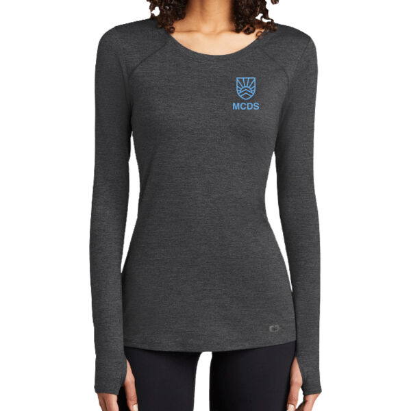 OGIO Endurance Ladies Force Long Sleeve Tee - Printed Logo Thumbnail