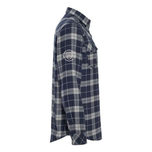 Burnside - Yarn-Dyed Long Sleeve Flannel Shirt - Embroidered Logo Thumbnail
