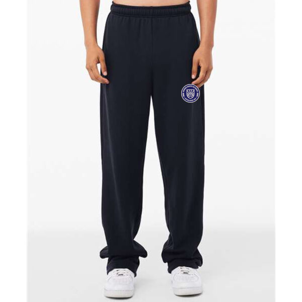 Bella+Canvas - Unisex Sponge Fleece Straight Leg Sweatpants - Embroidered Logo Thumbnail