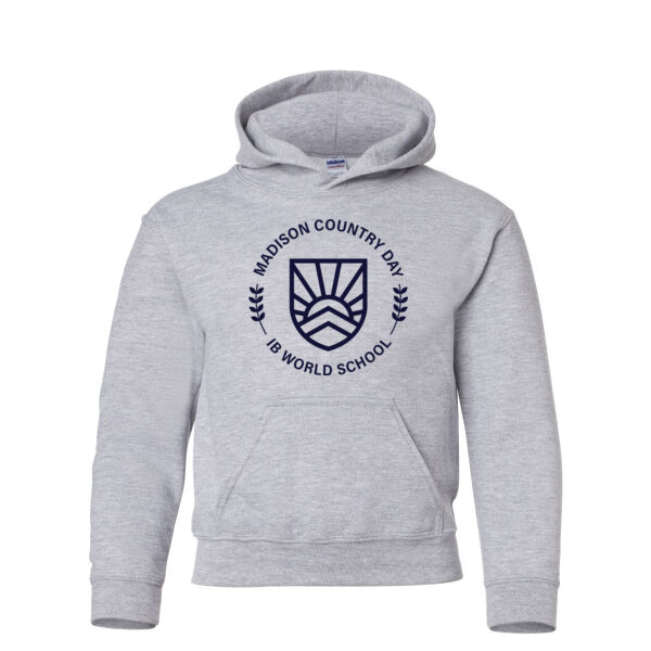 Gildan - Heavy Blend™ Youth Hooded Sweatshirt - Printed Logo Thumbnail