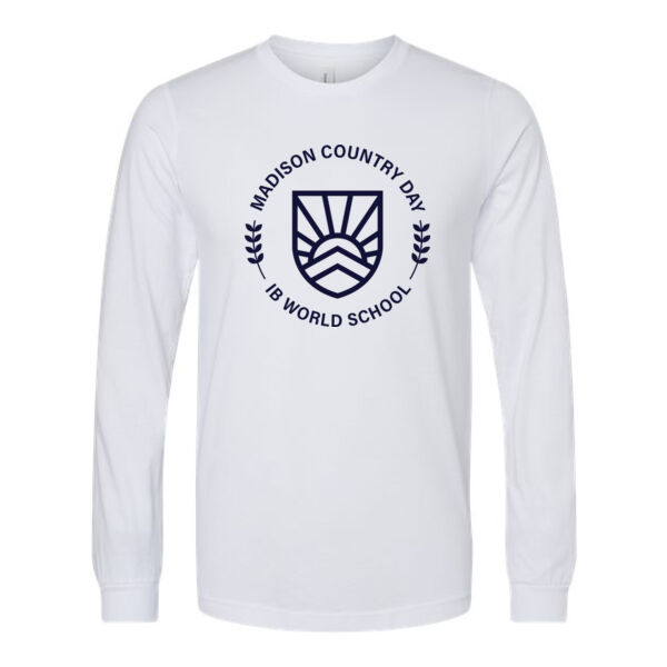 BELLA + CANVAS - Heather CVC Long Sleeve Tee - Printed Logo Thumbnail