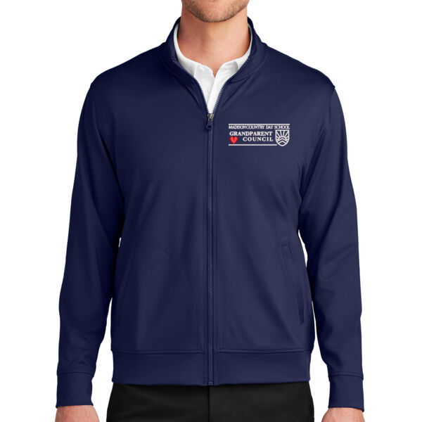 Port Authority® C-FREE® Double Knit Full-Zip - Embroidered Logo Thumbnail
