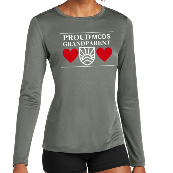 Sport-Tek® Ladies Posi-UV® Pro Long Sleeve - Printed Logo Thumbnail