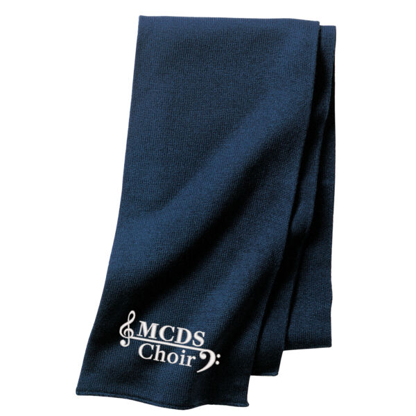 Port & Company® - Knitted Scarf - Embroidered Logo Thumbnail