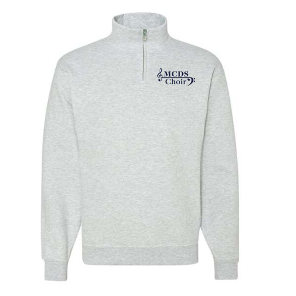 JERZEES - Nublend® Cadet Collar Quarter-Zip Sweatshirt - Embroidered Logo Thumbnail