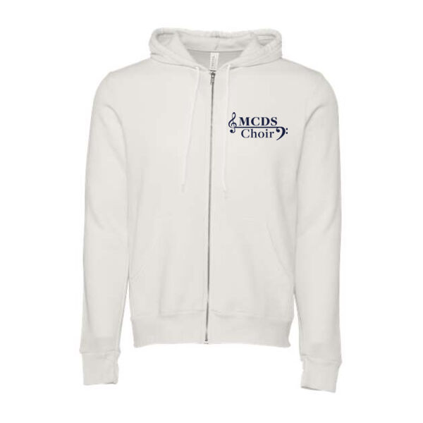 BELLA + CANVAS - Sponge Fleece Full-Zip Hoodie - Embroidered Logo Thumbnail