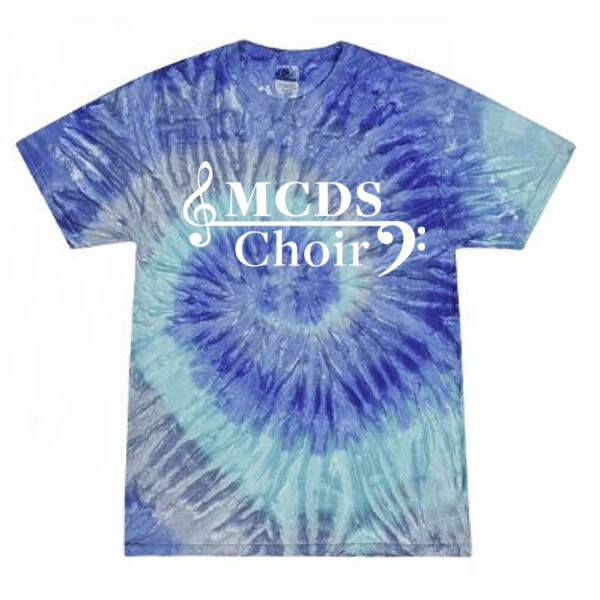 Colortone - Youth Multi-Color Tie-Dyed T-Shirt - Printed Logo Thumbnail