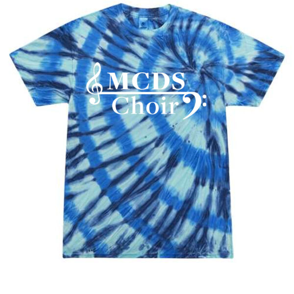 Colortone - Multi-Color Tie-Dyed T-Shirt - Printed Logo Thumbnail