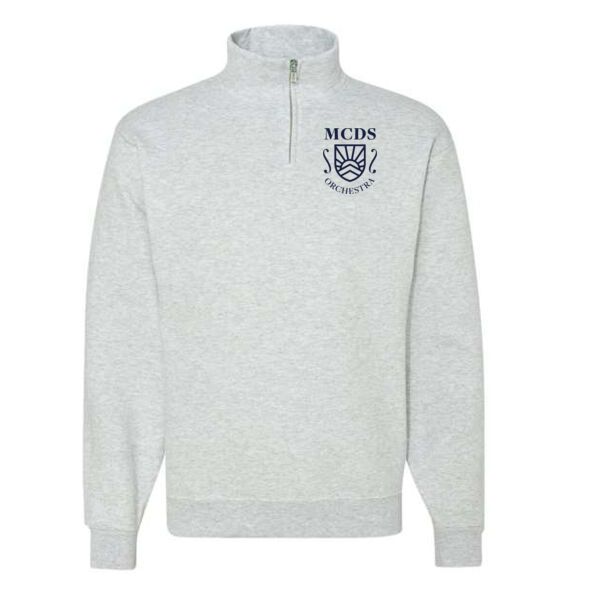 JERZEES - Nublend® Cadet Collar Quarter-Zip Sweatshirt - Embroidered Logo Thumbnail