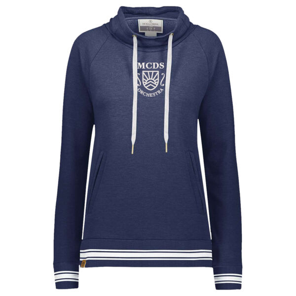 Ladies All-American Funnel Neck Pullover - Embroidered Logo Thumbnail