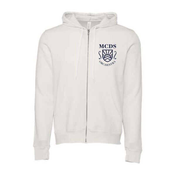 BELLA + CANVAS - Sponge Fleece Full-Zip Hoodie - Embroidered Logo Thumbnail