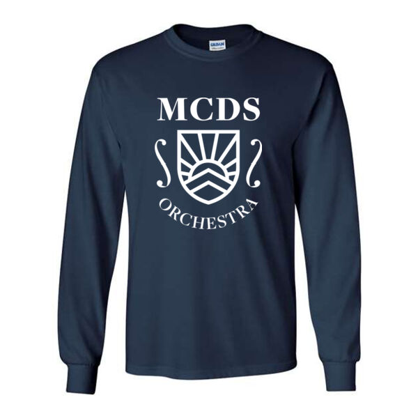 Gildan - Ultra Cotton® Long Sleeve T-Shirt - Printed Logo Thumbnail