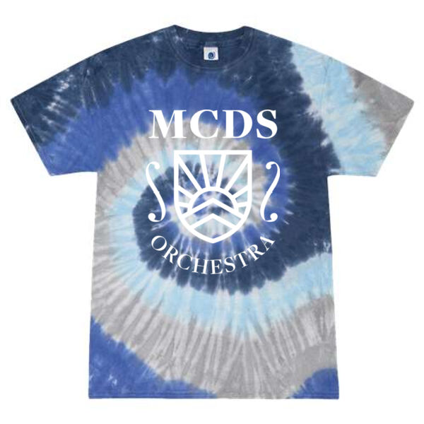 Colortone - Youth Multi-Color Tie-Dyed T-Shirt - Printed Logo Thumbnail