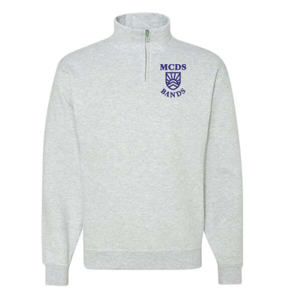 JERZEES - Nublend® Cadet Collar Quarter-Zip Sweatshirt - Embroidered Logo Thumbnail