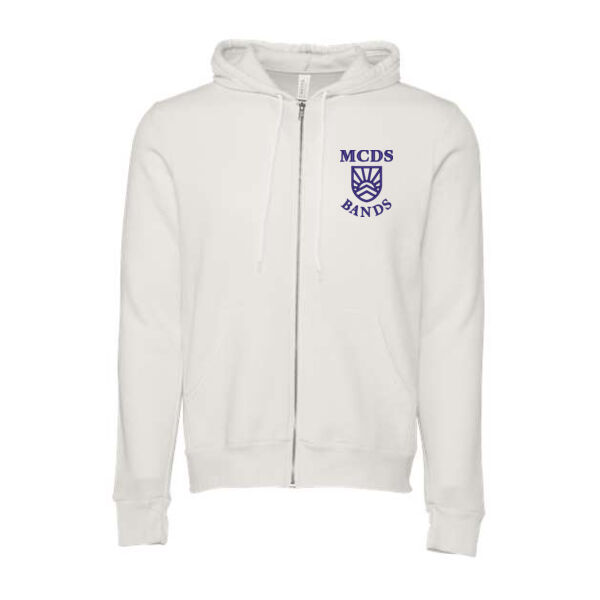 BELLA + CANVAS - Sponge Fleece Full-Zip Hoodie - Embroidered Logo Thumbnail