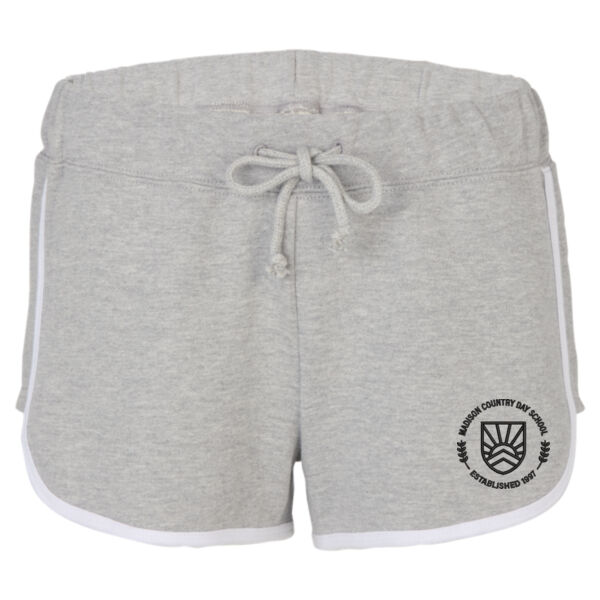 Boxercraft Women's French Terry Shorts - Embroidered Logo Thumbnail