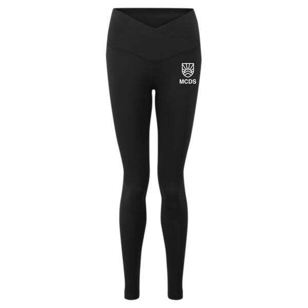TriDri Women's Luxe Leggings - Printed Logo Thumbnail