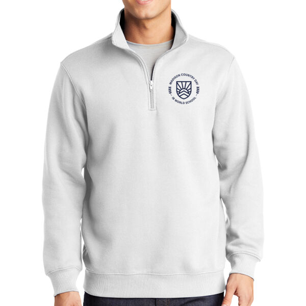 Sport Tek 1/4 Zip Sweatshirt - Printed Logo Thumbnail