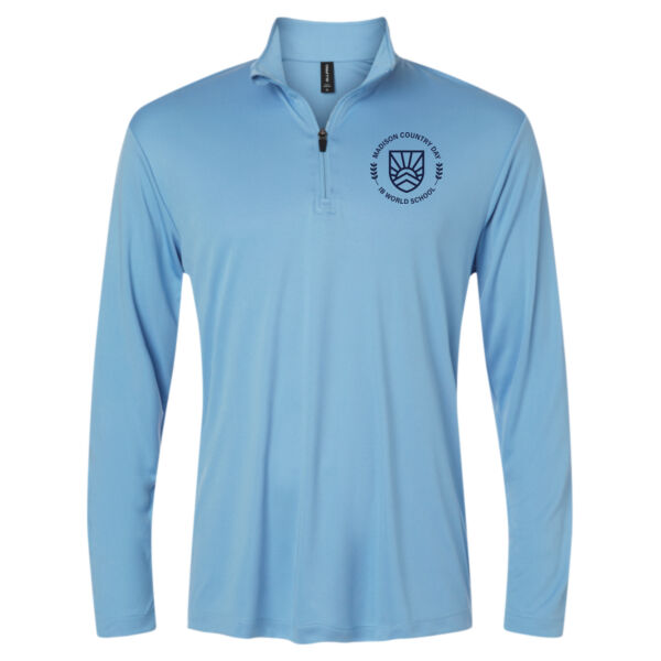 Men's Pro-Lock Performance Quarter-Zip Pullover - Printed Logo Thumbnail