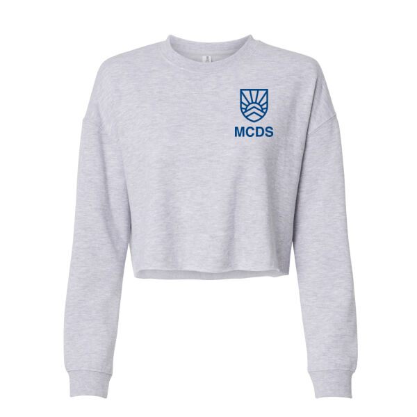 Women's Lightweight Cop Crewneck Sweatshirt - Printed Logo Thumbnail