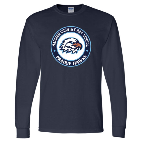Gildan Unisex DryBlend 50/50 Long Sleeve T Shirt - Printed Logo Thumbnail