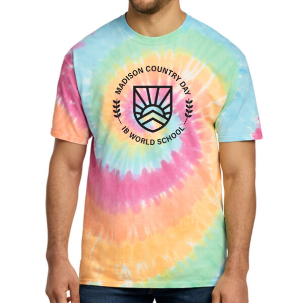 Port & Co Tie Dye Tee - Printed Logo Thumbnail