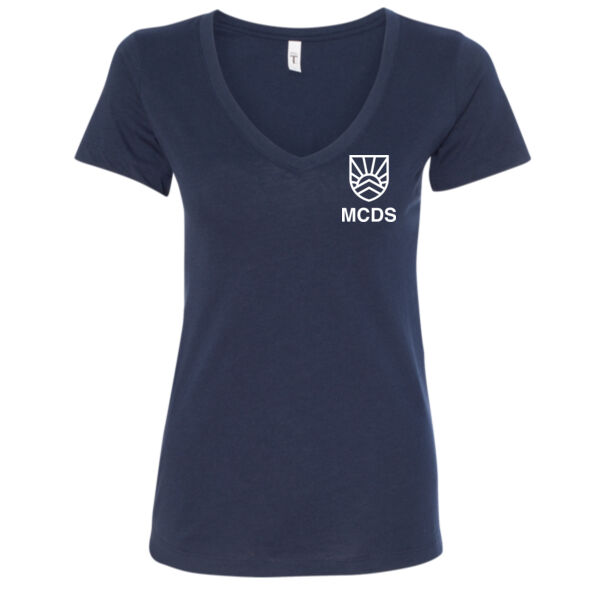 Women's Idea V-Neck T-Shirt - Printed Logo Thumbnail