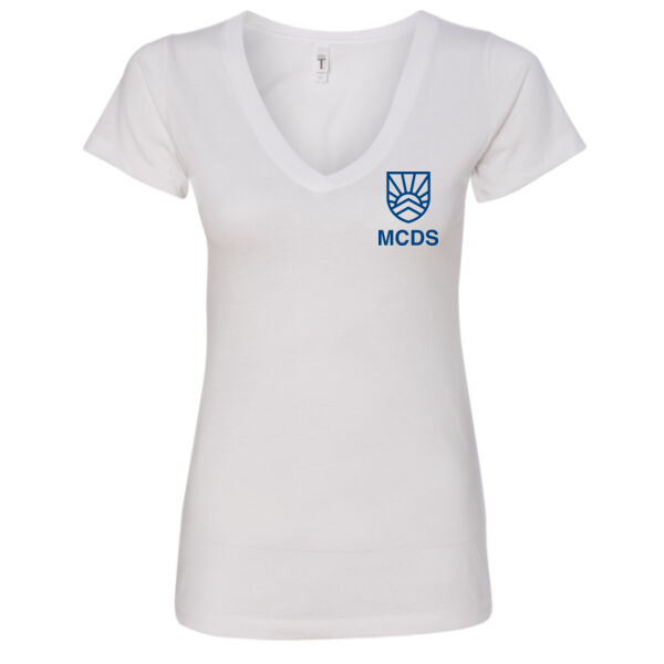 Women's Idea V-Neck T-Shirt - Printed Logo Thumbnail