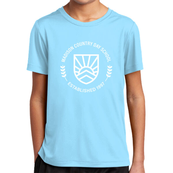Sport-Tek Youth Posi-UV Pro Tee - Printed Logo Thumbnail